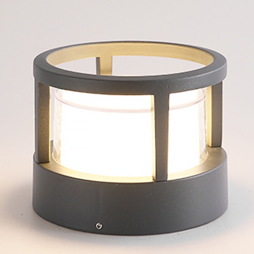 Lámpara de jardín impermeable con luz LED para caminos de exterior