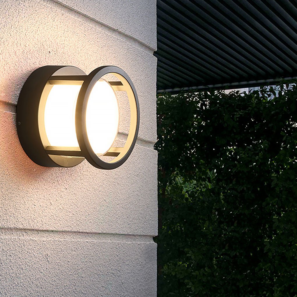 Lámpara de jardín impermeable con luz LED para caminos de exterior