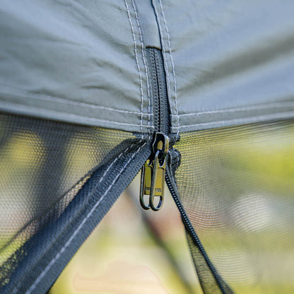 Pop-up-Pavillon mit Netzseiten für den Garten