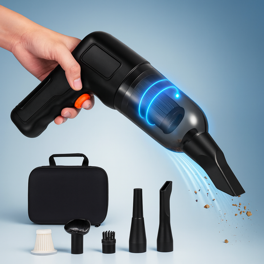 Handheld Car Vacuum Cleaner Cordless Powerful