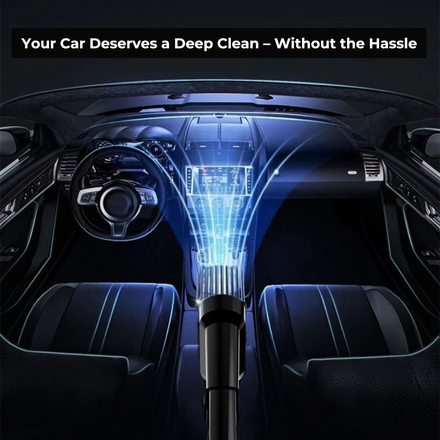 Handheld Car Vacuum Cleaner Cordless Powerful