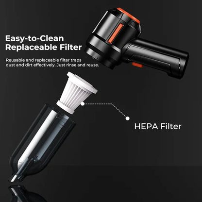 Handheld Car Vacuum Cleaner Cordless Powerful