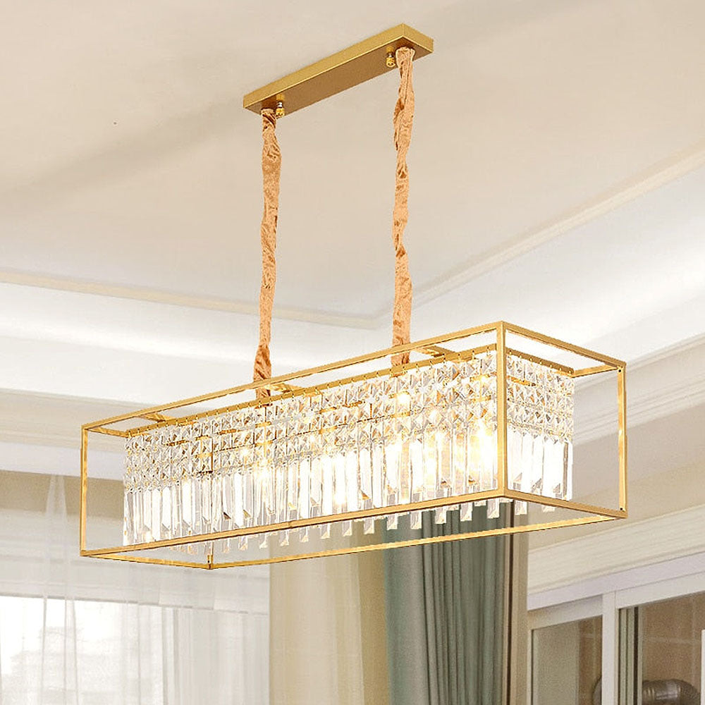 Elegant Modern Luxury Crystal Pendant Light Fixture for Stylish Home Décor and Ambient Illumination