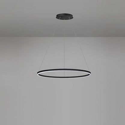Modern Black LED Pendant Ceiling Light
