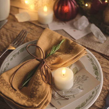 LED Flameless Wax Votive Candle Set