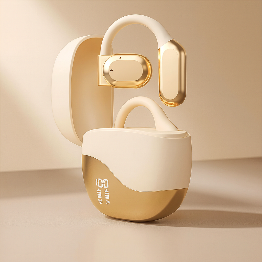 Wireless Translation Headphones Charging Case