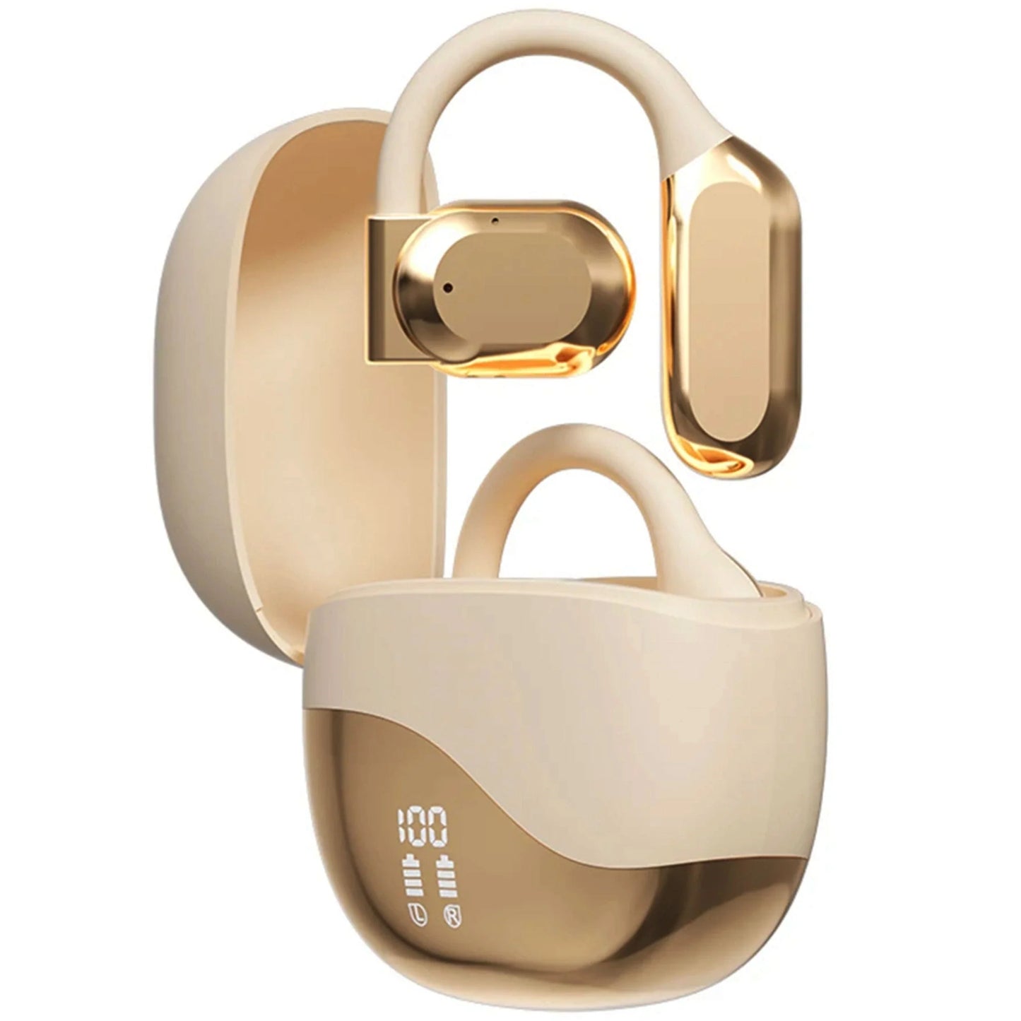 Kabelloses Übersetzungs-Kopfhörer-Ladeetui