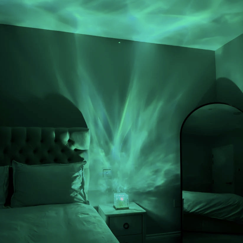 LED Ozeanwellen-Tischlampe