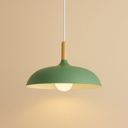 Ceiling Light Scandinavian Wood Pendant Lamp