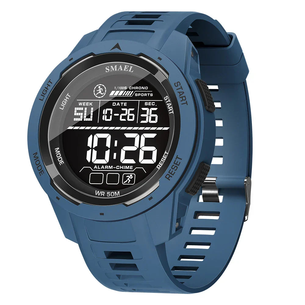 Men's Digital Waterproof Sports Watch