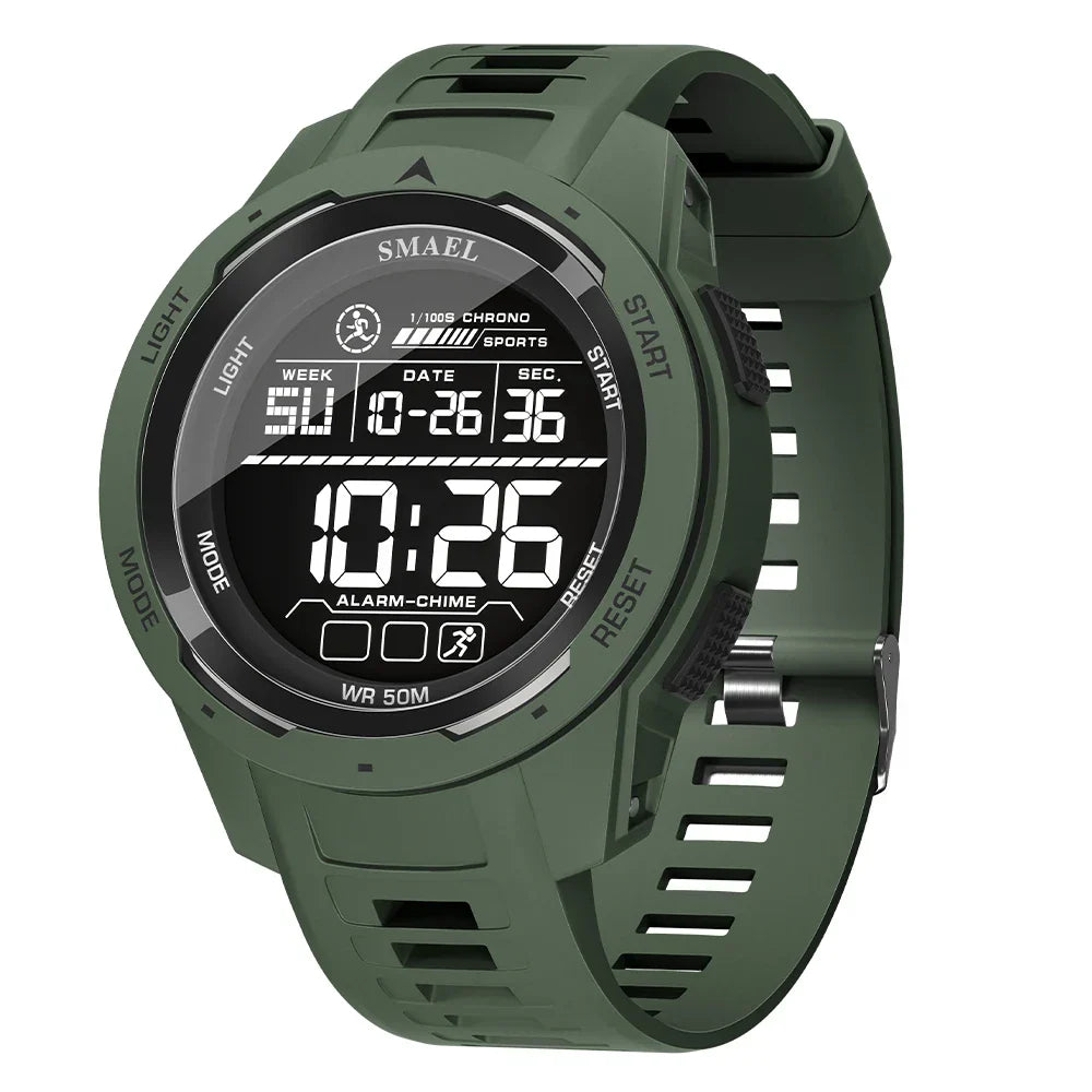 Men's Digital Waterproof Sports Watch