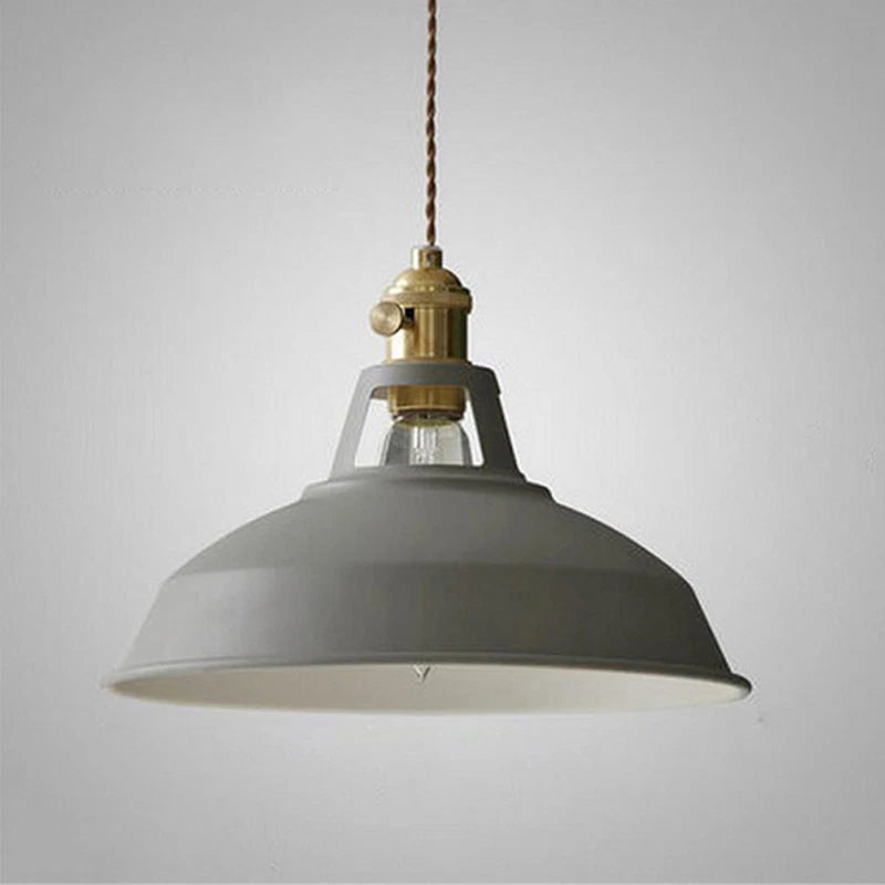 Pendant Light Industrial Metal Colourful Ceiling Lamp