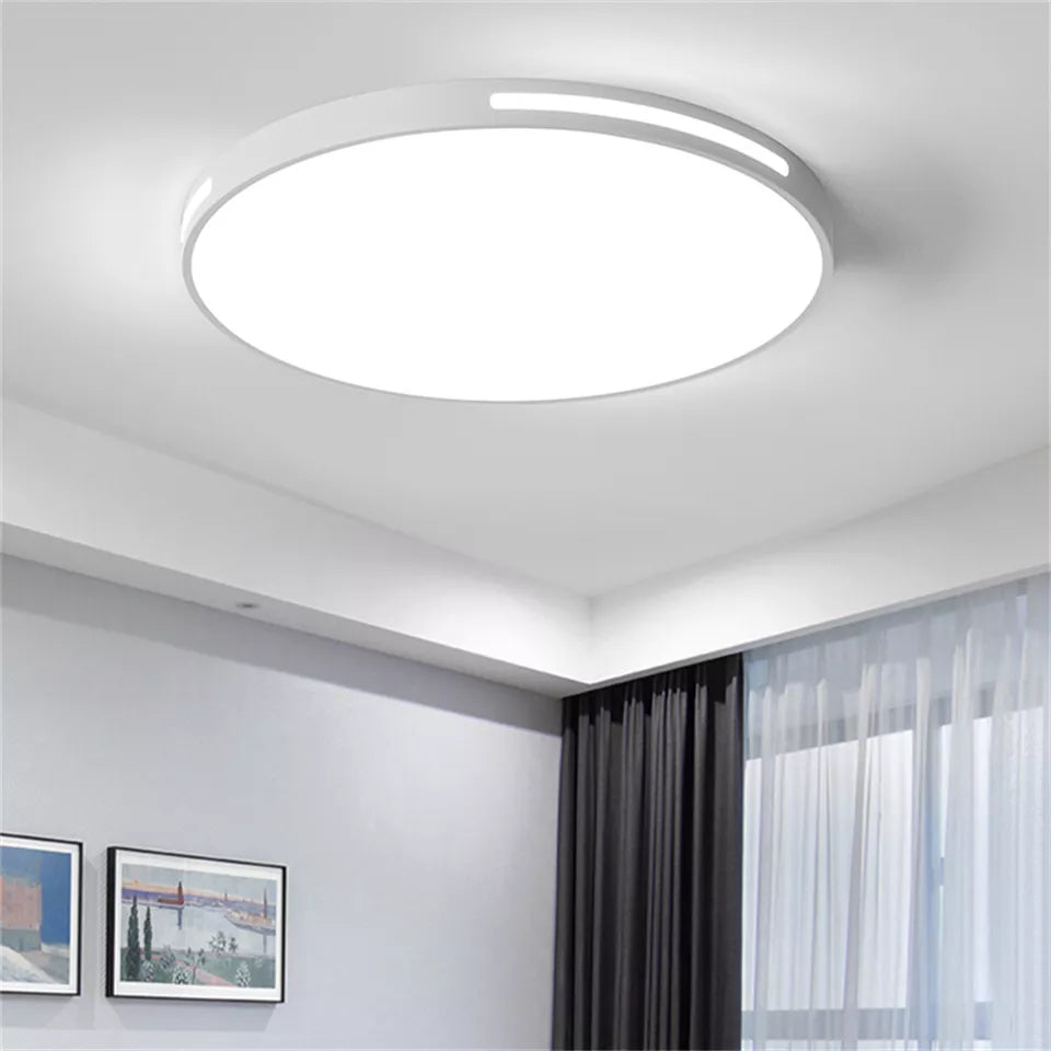 Sleek Iron Modern LED Ceiling Lights for Bedroom – Stylish Illumination for Contemporary Spaces