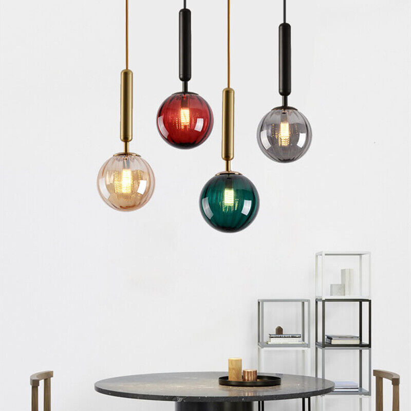 Vibrant Glass Pendant Lights for Kitchen – Colourful Hanging Fixtures to Brighten Up Your Culinary Space