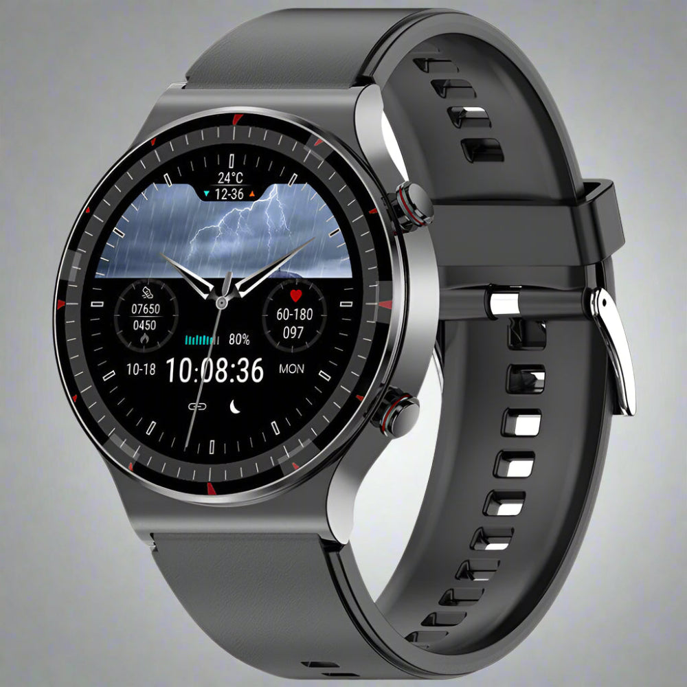 Sandsberg CFDA EKG Blutsauerstoff Herzfrequenz Gesundheitsüberwachung Smart Watch - Image 1