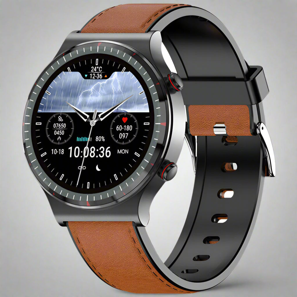 Sandsberg CFDA EKG Blutsauerstoff Herzfrequenz Gesundheitsüberwachung Smart Watch - Image 13