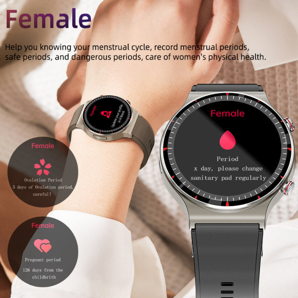Sandsberg CFDA EKG Blutsauerstoff Herzfrequenz Gesundheitsüberwachung Smart Watch - Image 4