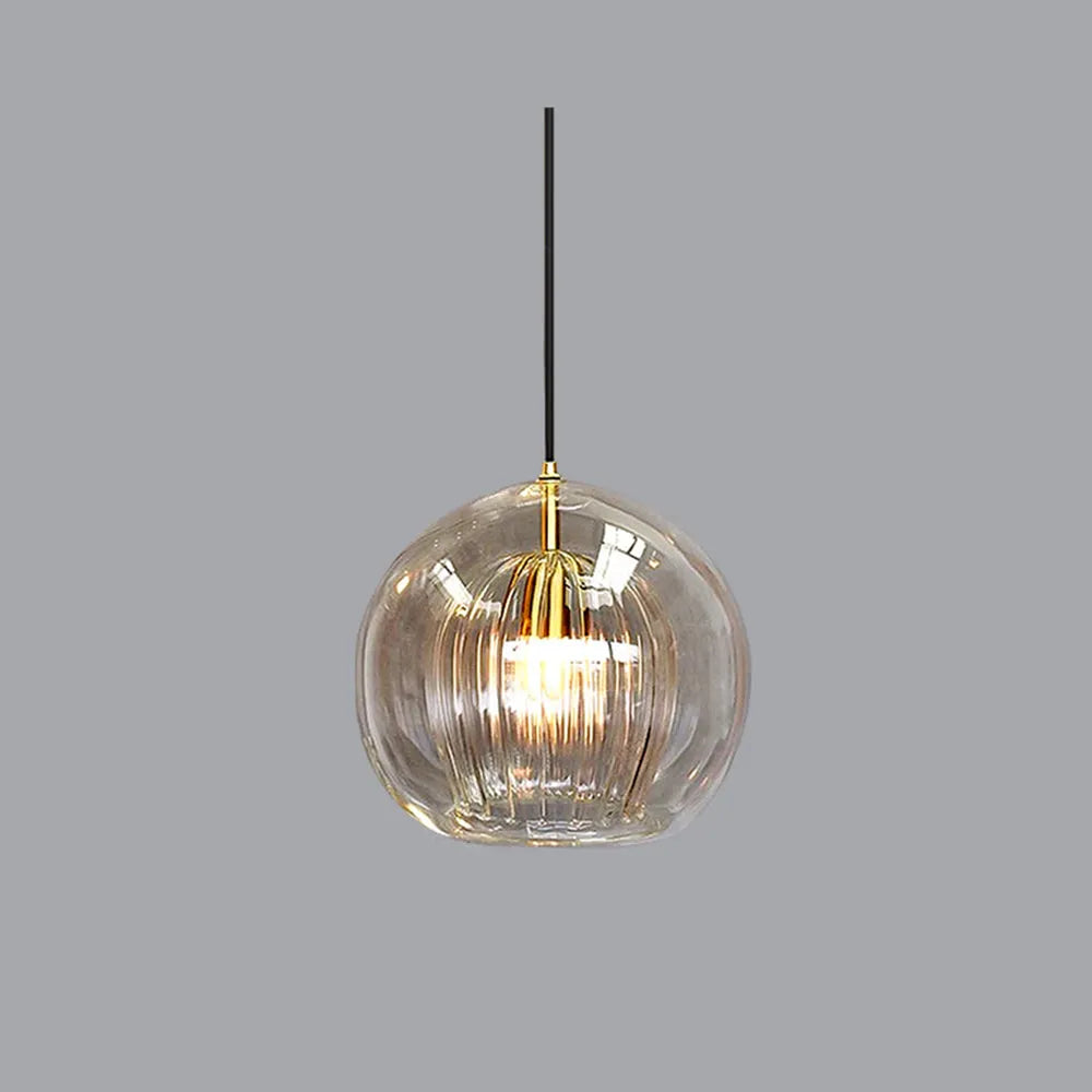 Lámpara colgante de vidrio para cocina o comedor