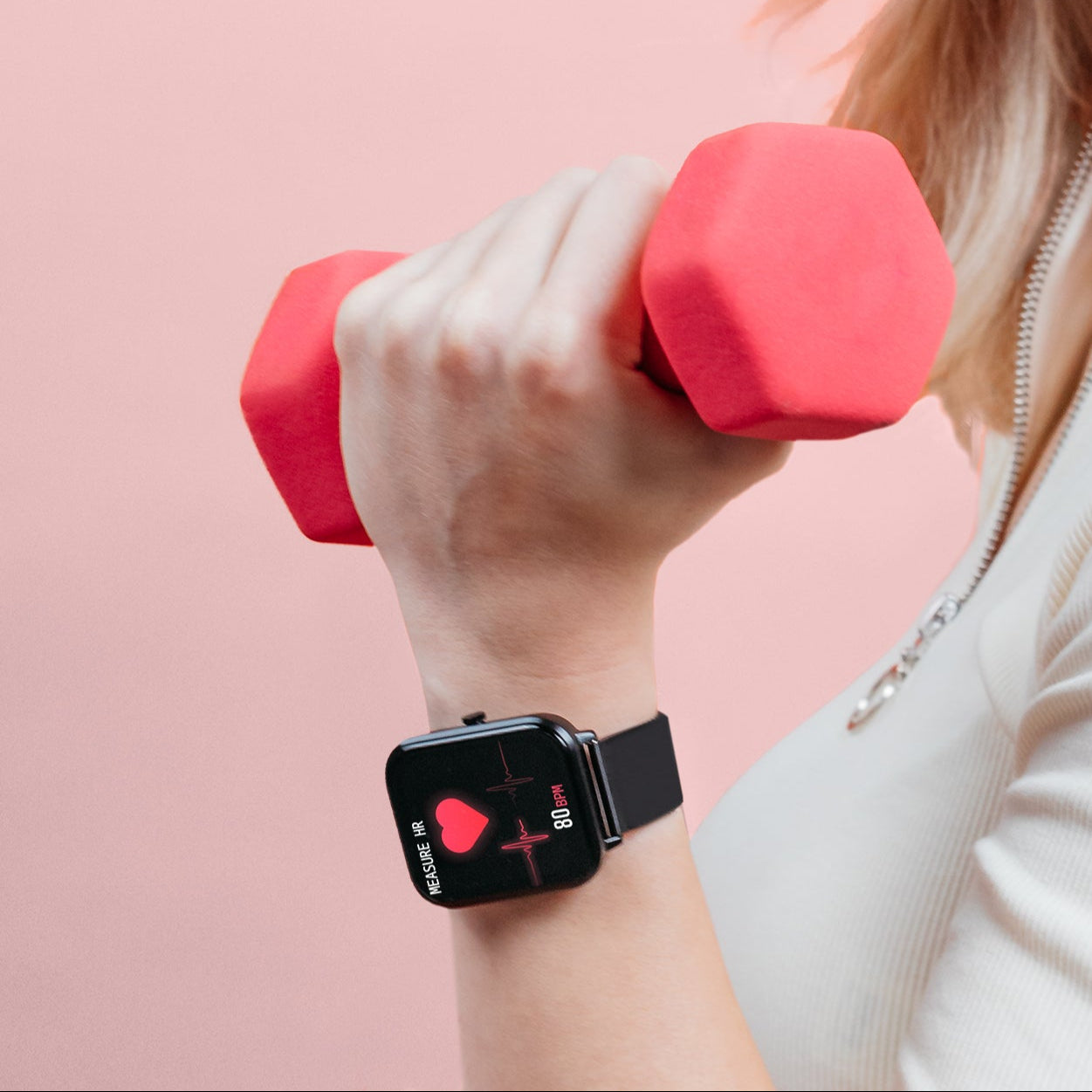 Montre intelligente Moniteur de fréquence cardiaque Tracker de fitness