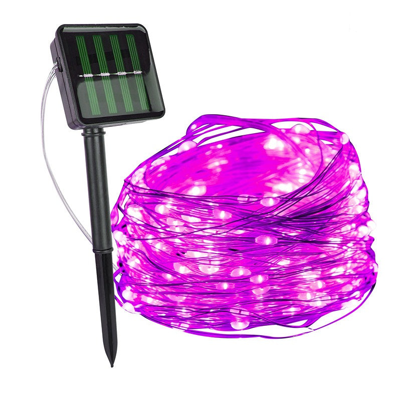 Solar Powered Outdoor String Lights
