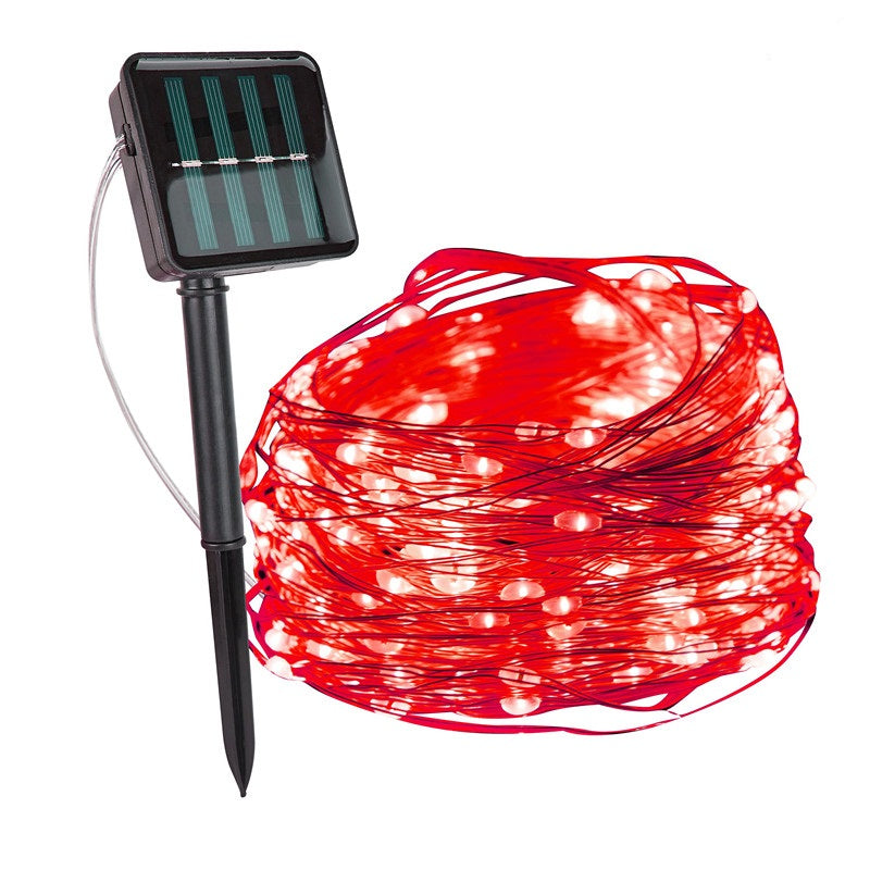 Solar Powered Outdoor String Lights