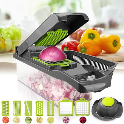SlicePro – 16-in-1 Vegetable Cutter Set