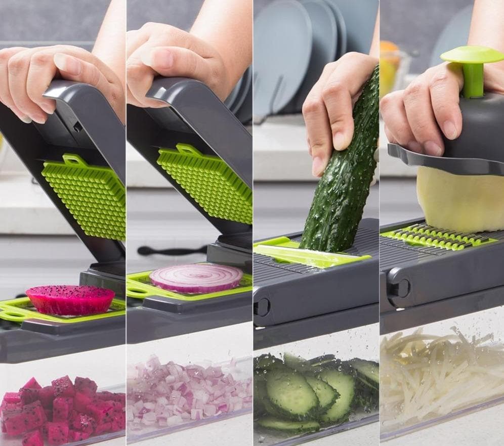 SlicePro – 16-in-1 Vegetable Cutter Set