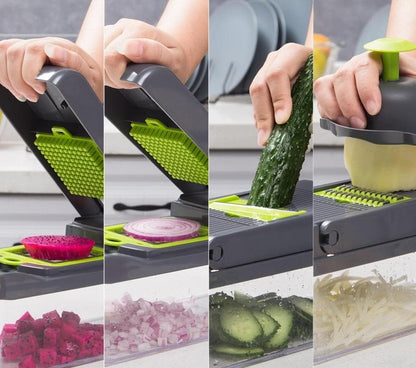 SlicePro – 16-in-1 Vegetable Cutter Set