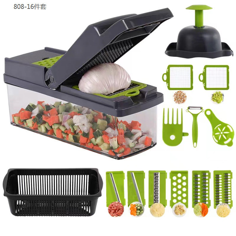 SlicePro – 16-in-1 Vegetable Cutter Set