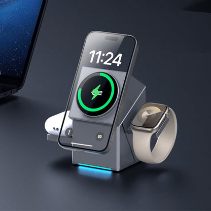 ChargeFold – 3-in-1 Wireless Charging Station