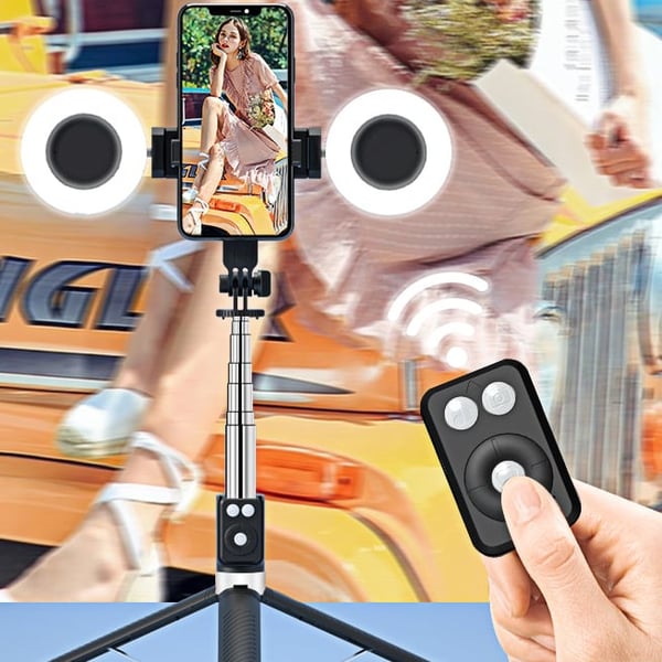 SnapPro – 6-in-1 Bluetooth Selfie Stick Tripod