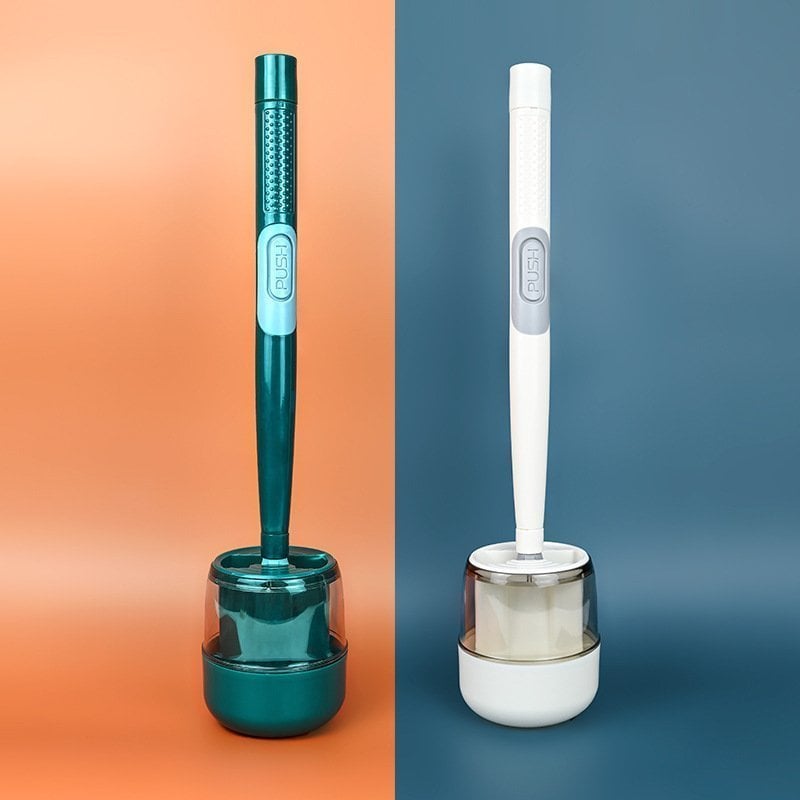 CleanEase – Wall-Mounted Silicone Toilet Brush