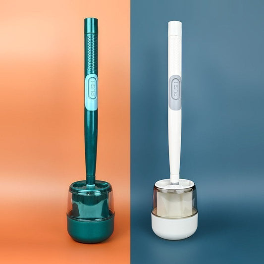 CleanEase – Wall-Mounted Silicone Toilet Brush