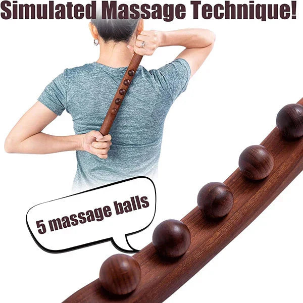 ReliefMate – Wooden Massage Stick