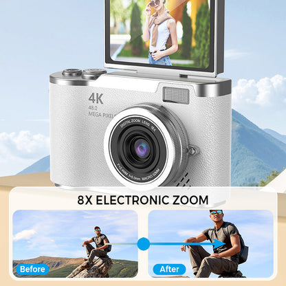 SnapPro – 4K Flip Screen Digital Camera