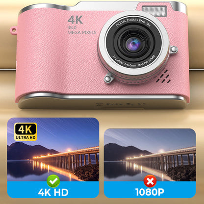 SnapPro – 4K Flip Screen Digital Camera