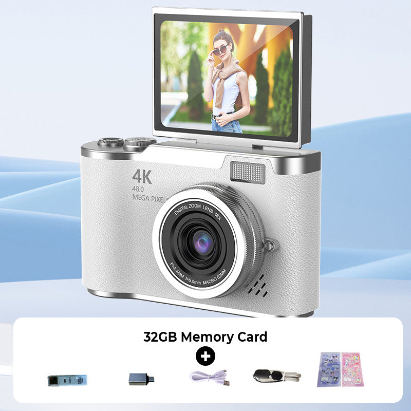 SnapPro – 4K Flip Screen Digital Camera