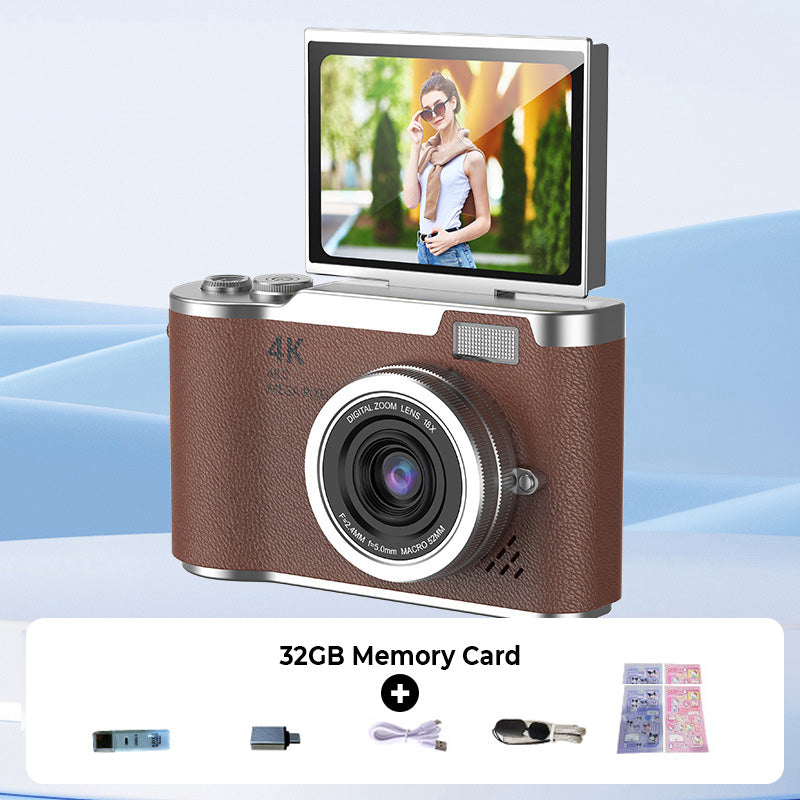 SnapPro – 4K Flip Screen Digital Camera