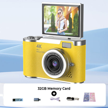 SnapPro – 4K Flip Screen Digital Camera