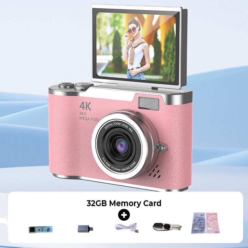 SnapPro – 4K Flip Screen Digital Camera