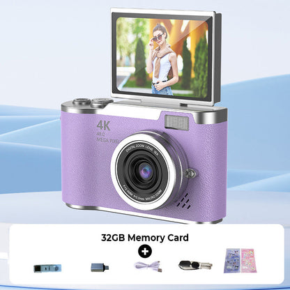 SnapPro – 4K Flip Screen Digital Camera