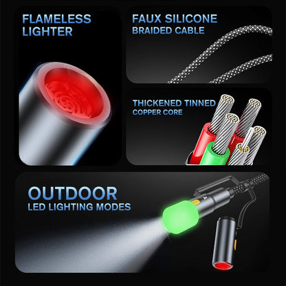 ChargeAll – 6-in-1 Braided Charging Cable