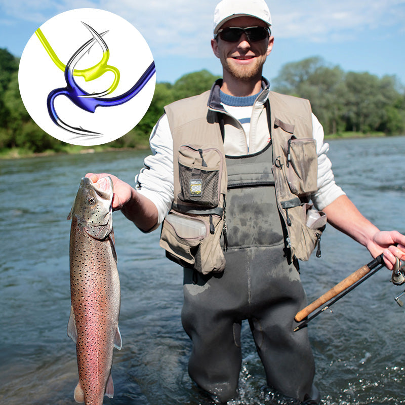 FishGrip – Ultra Sharp Double Hooks