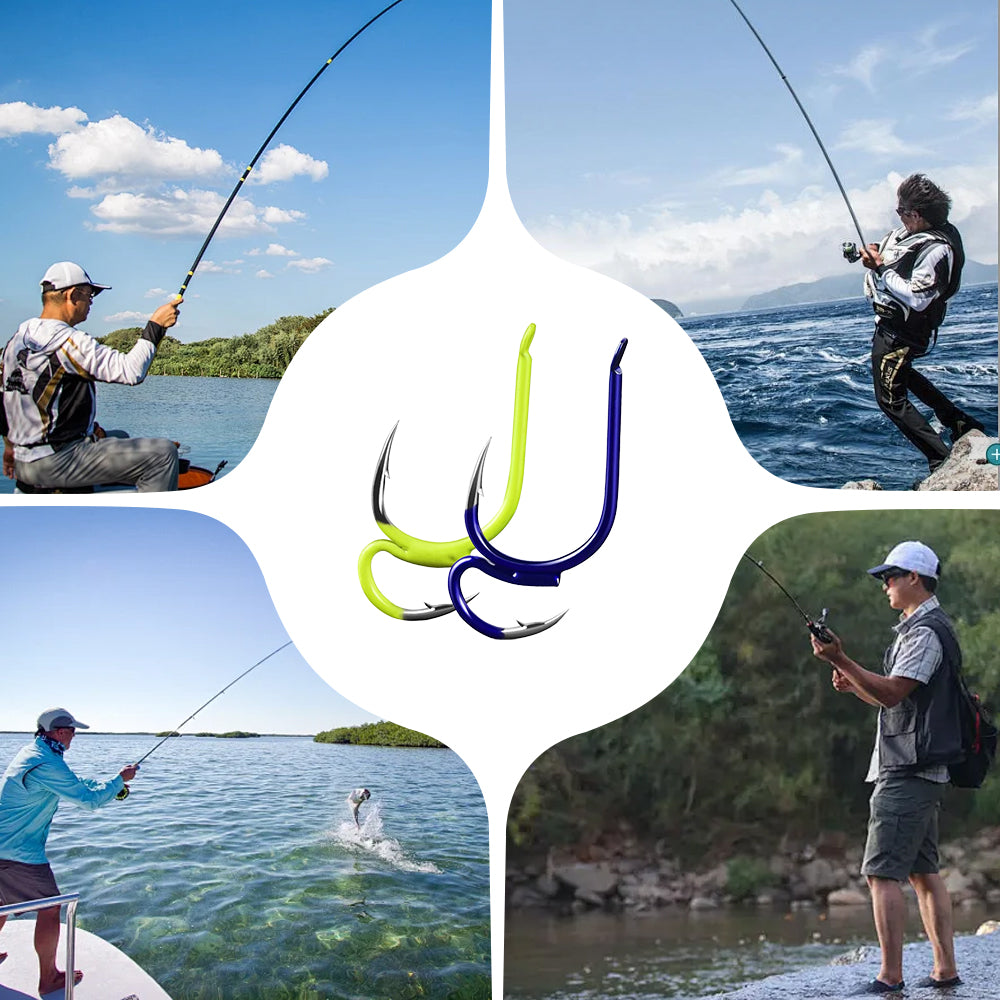 FishGrip – Ultra Sharp Double Hooks