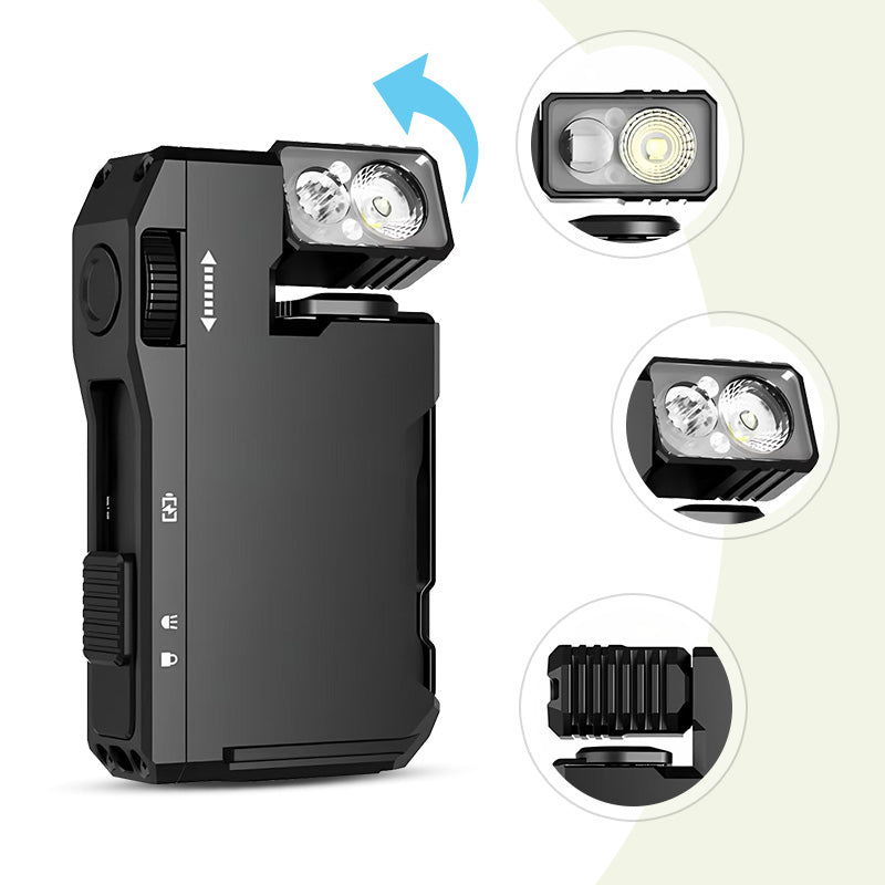 SpinLite – 180° Rotating Pocket Flashlight