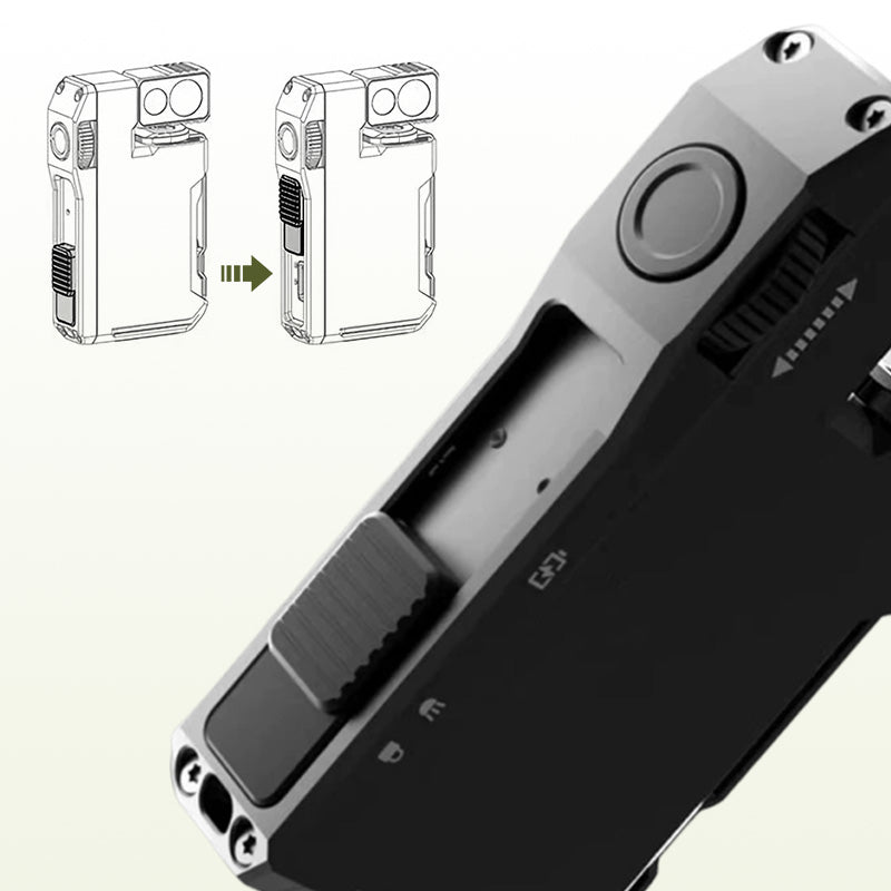 SpinLite – 180° Rotating Pocket Flashlight