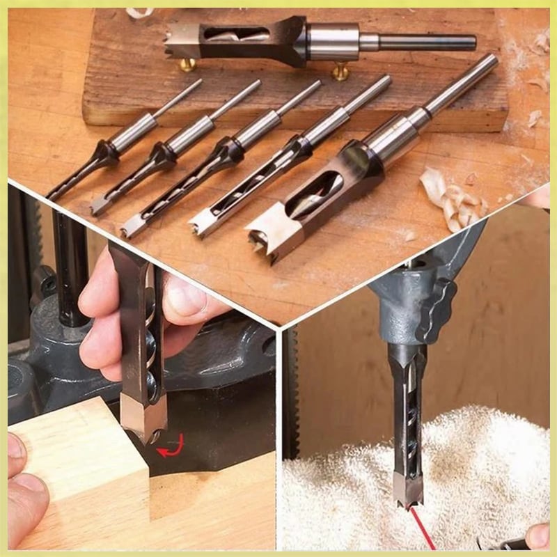 WoodCut – Hollow Chisel Drill Tool