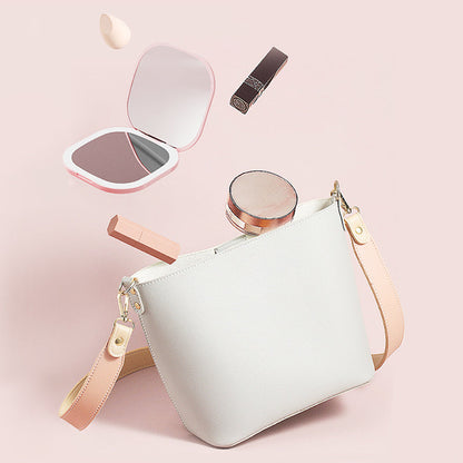GlowMirror – Compact Lighted Makeup Mirror