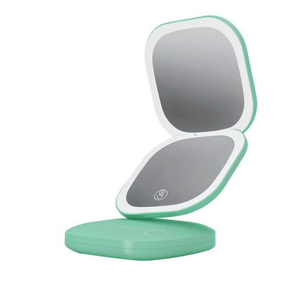 GlowMirror – Compact Lighted Makeup Mirror