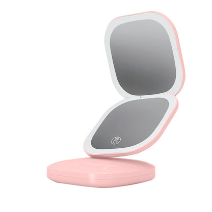 GlowMirror – Compact Lighted Makeup Mirror
